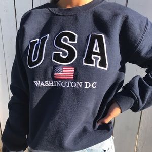 USA WASHINGTON DC SWEATSHIRT